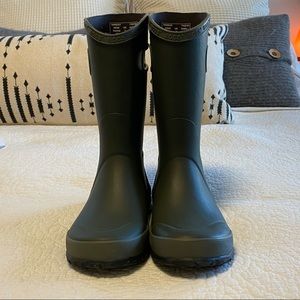 Kids Bog Rain Boots | Size 3 | Deep Green